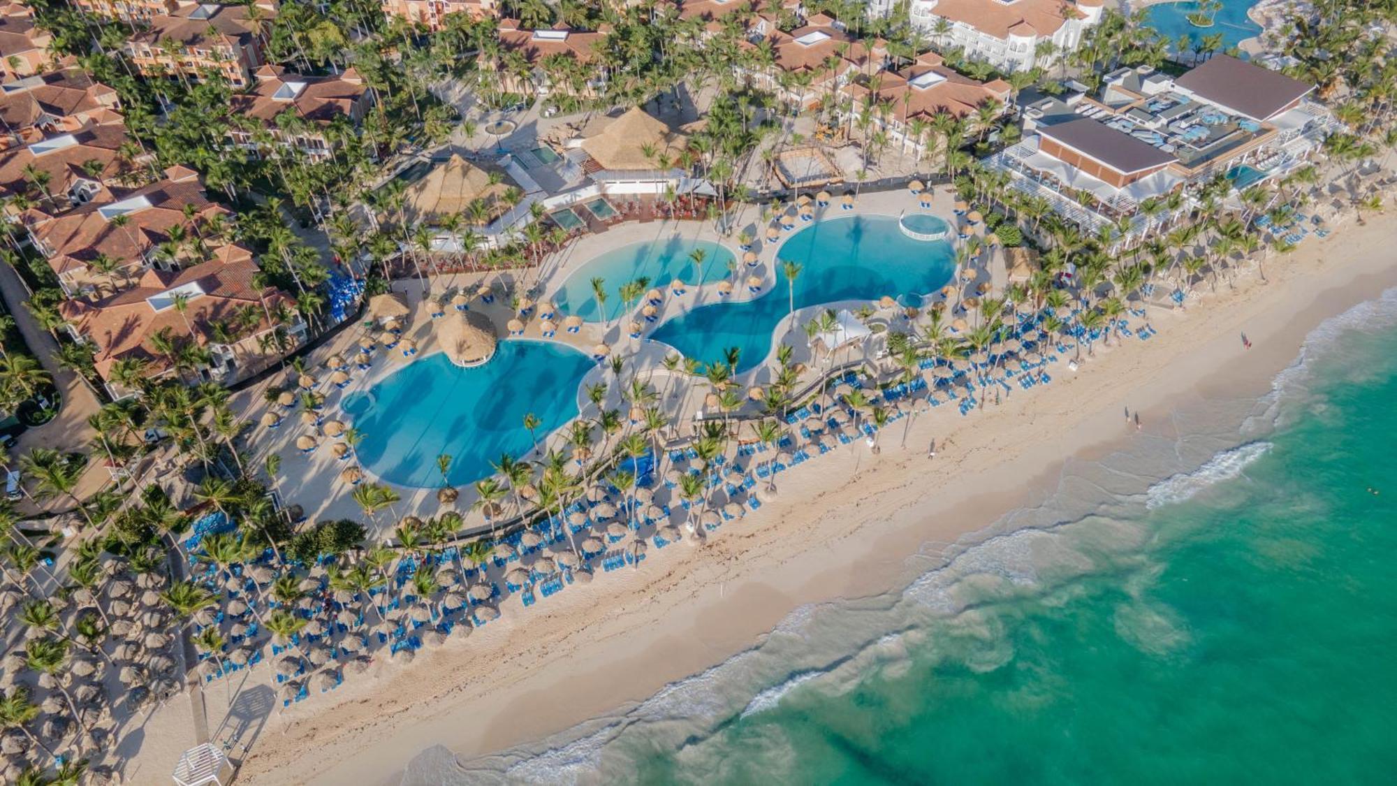 Bahia Principe Grand Bavaro Punta Cana Exterior foto Aerial view of the resort